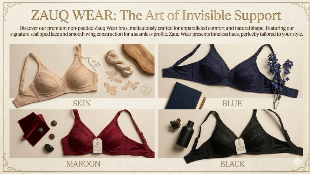 Zauq Butter-Soft Seamless Bra